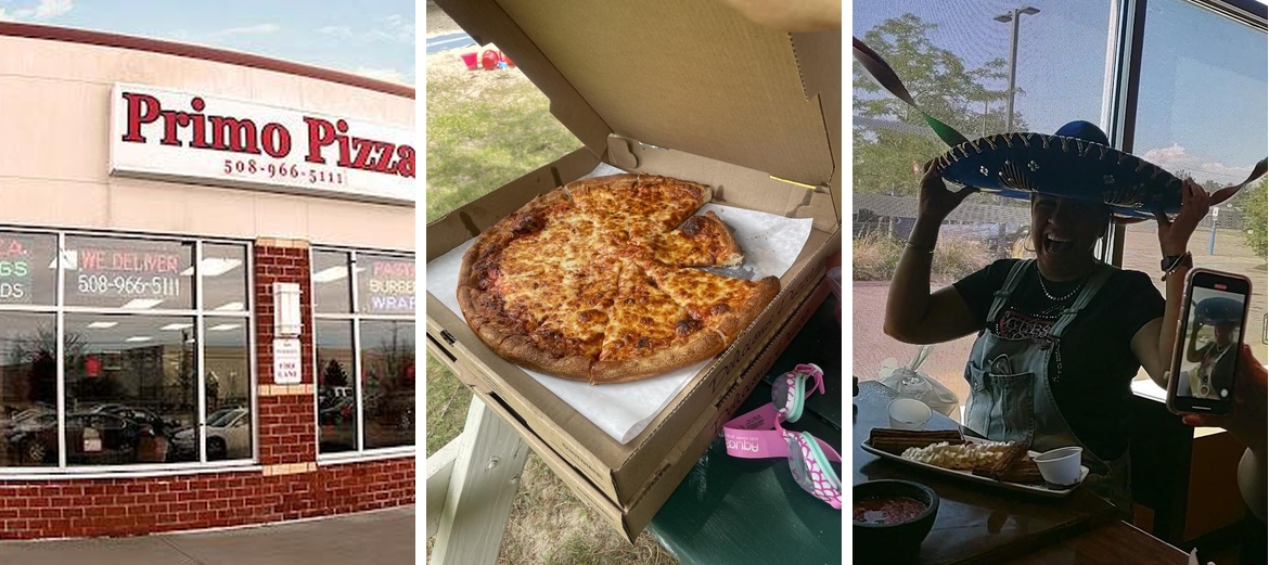 Primo pizza Menu