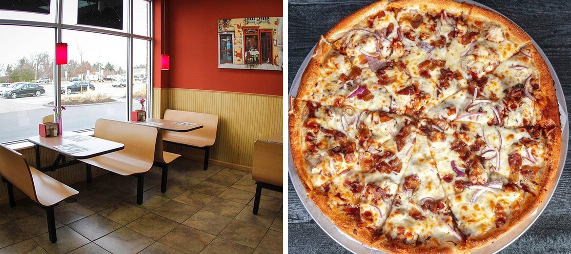 Primo pizza Menu