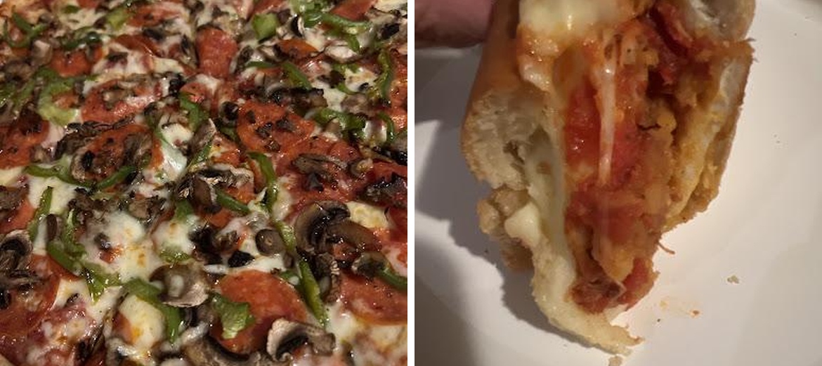 Primo pizza Menu